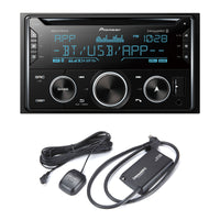 Thumbnail for Pioneer FH-S722BS  Double DIN CD Receiver + SXV-300v1 Satellite Tuner