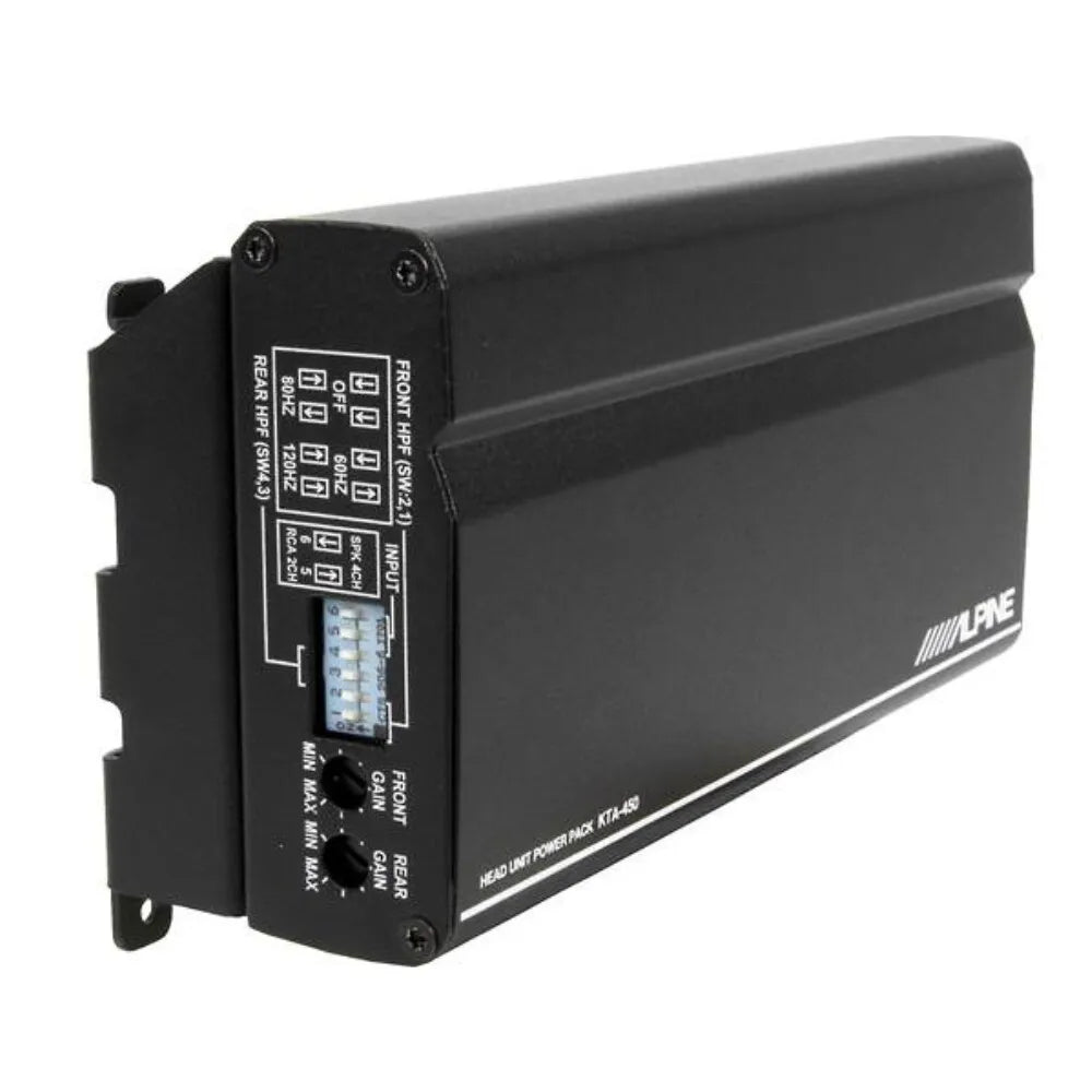 ALPINE KTA-450 400w 4-Channel Car Amplifier