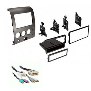 Complete Installation/Dash Kit Fit 2004-07 Nissan Titan w/Amp