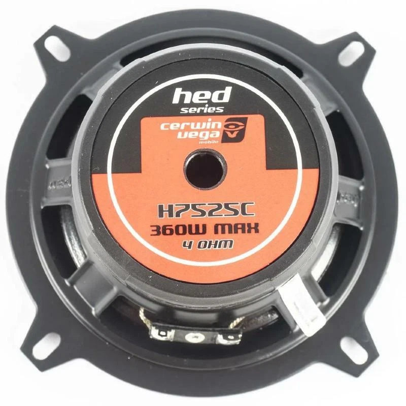 2 Sets Cerwin Vega H7525C 720W Max 100W RMS 5.25" HED Series 2-Way Component Car Speakers