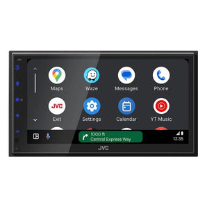 JVC KW-M690BW-AXDI-CH5 6.8" Car Stereo Fits for 2013-2023 Dodge RAM 1500 Package