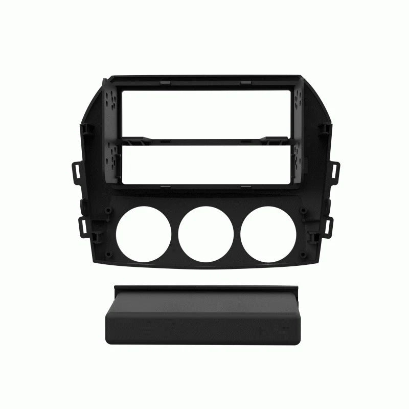 Metra 99-7506 Dash Kit Fits select 2006-08 Mazda Miata models single or double-DIN radios (Black)