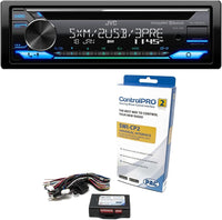 Thumbnail for JVC KD-T925BTS Single-Din CD Receiver + PAC SWI-CP2 Steering Wheel Interface