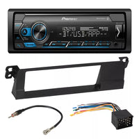 Thumbnail for Pioneer MVH-S322BT Car Stereo Single Din Kit Fit  1999-2006 BMW M3 3 Series