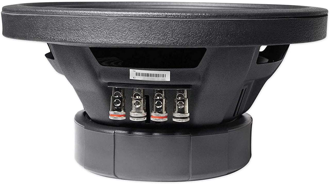 2 ALPINE S-W10D2 10" 1800 Watt Car Audio Subwoofers Dual 2-Ohm & Tweeter, Tape, Mobile Holder