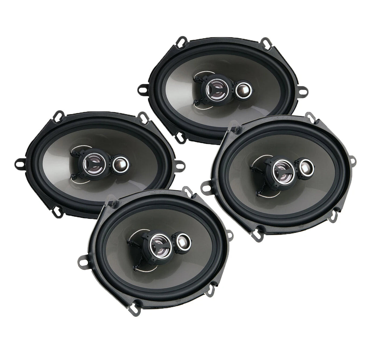2 Pairs Soundstream AF.573 Arachnid Series 5"x7" 3-Way Speaker