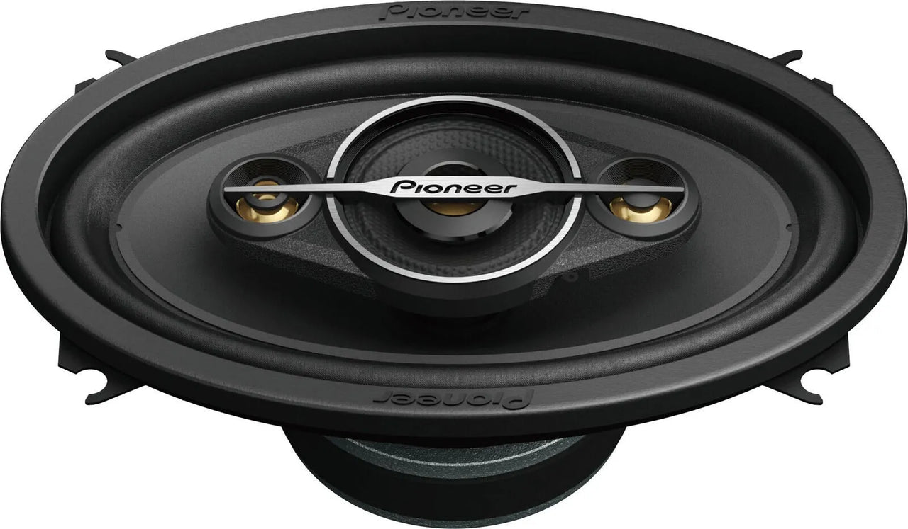 Pioneer TS-A4671F 420W 4x6" A-Series 4-way 4-ohm Coaxial Car Speakers