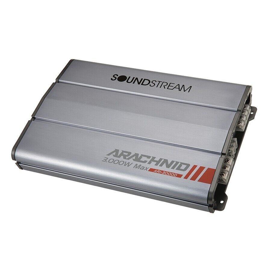 Soundstream AR1-3000D Arachnid Series Monoblock Class D Car Stereo Sub ...