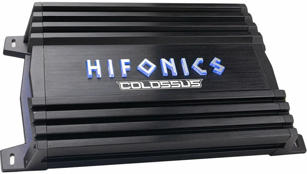 Hifonics HCC-1500.1D 1500W RMS Class D Monoblock Car Amplifier + Amp Kit