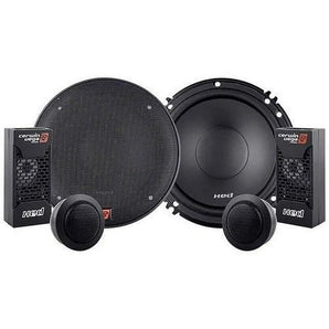 Cerwin Vega XED650C 6.5" 300W Component Speaker + Universal Spacer Adapter Plate Kit
