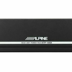 Alpine KTP-445A Power Pack Head Unit Amplifier and Backup Camera Bundle