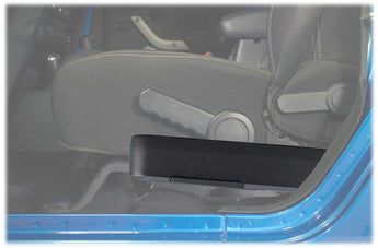 Alpine PWE-S8-WRA Compact powered subwoofer 8" Amplified Custom Fit for 2011-up Jeep Wrangler 4 door