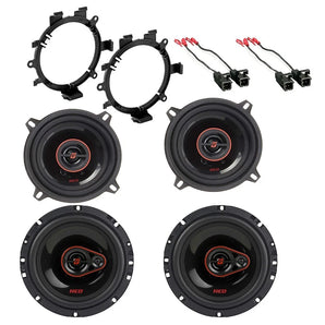 Cerwin Vega Front/Rear Door Speaker for 1999-2006 Silverado Crew Cab 4 Door