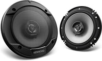 Thumbnail for 2 Pairs of Kenwood KFC-1666S 600W Max (60W RMS) 6.5