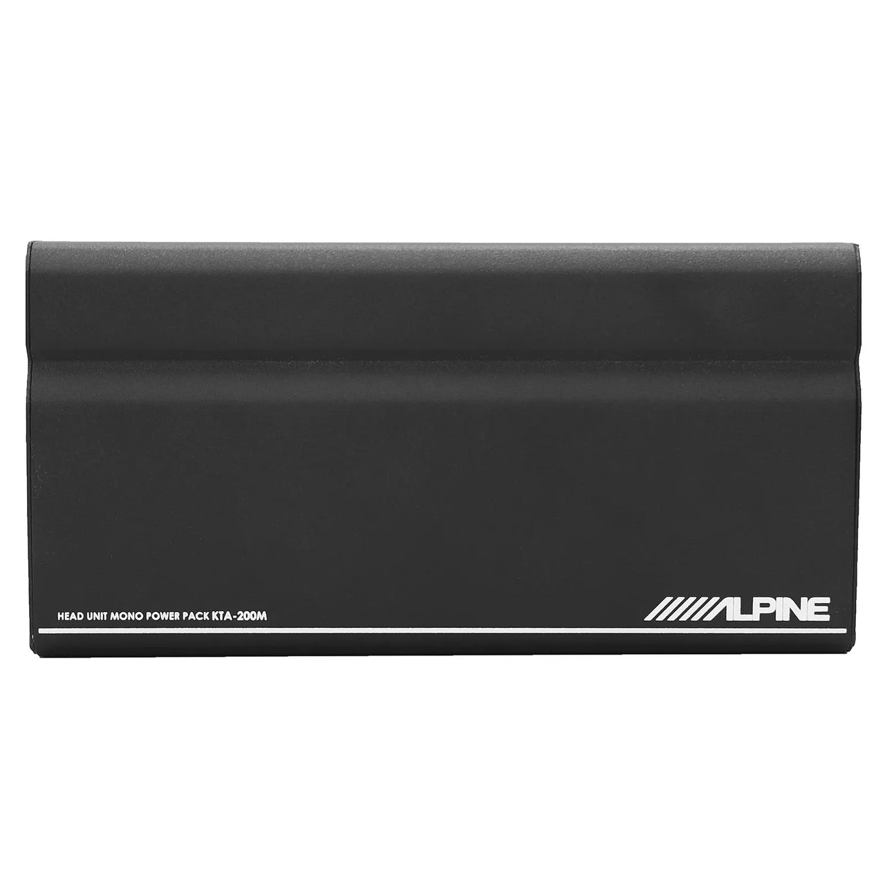 Alpine S-W10D2 RUX-KNOB.2 KTA-200M Mono Power Pack Class-D Amp with S-W10D2 10" Subwoofer and RUX-KNOB.2 Bass Knob