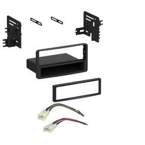 XP Audio Car Radio Stereo Single Din Dash Kit & Harness for 2003-2007 Toyota Tundra Sequoia