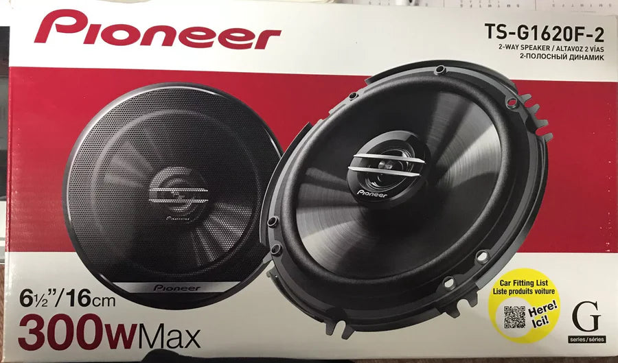 Absolute DMR-380BTAD 3.5" In-Dash 2 Pairs of Pioneer TS-G1620F 6.5" Speaker & TW600 Tweeter