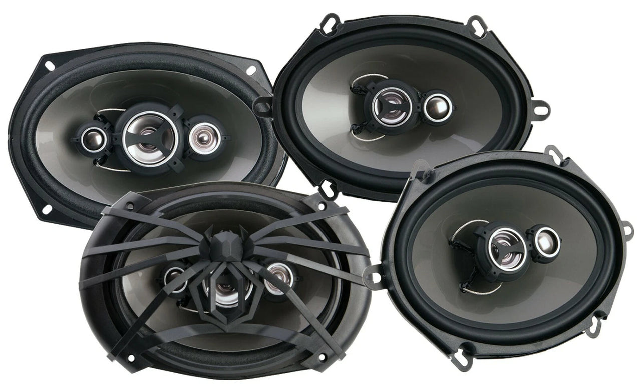 Soundstream AF.573 5"x7" 3-Way + AF.694 6x9″ 4-Way Speaker