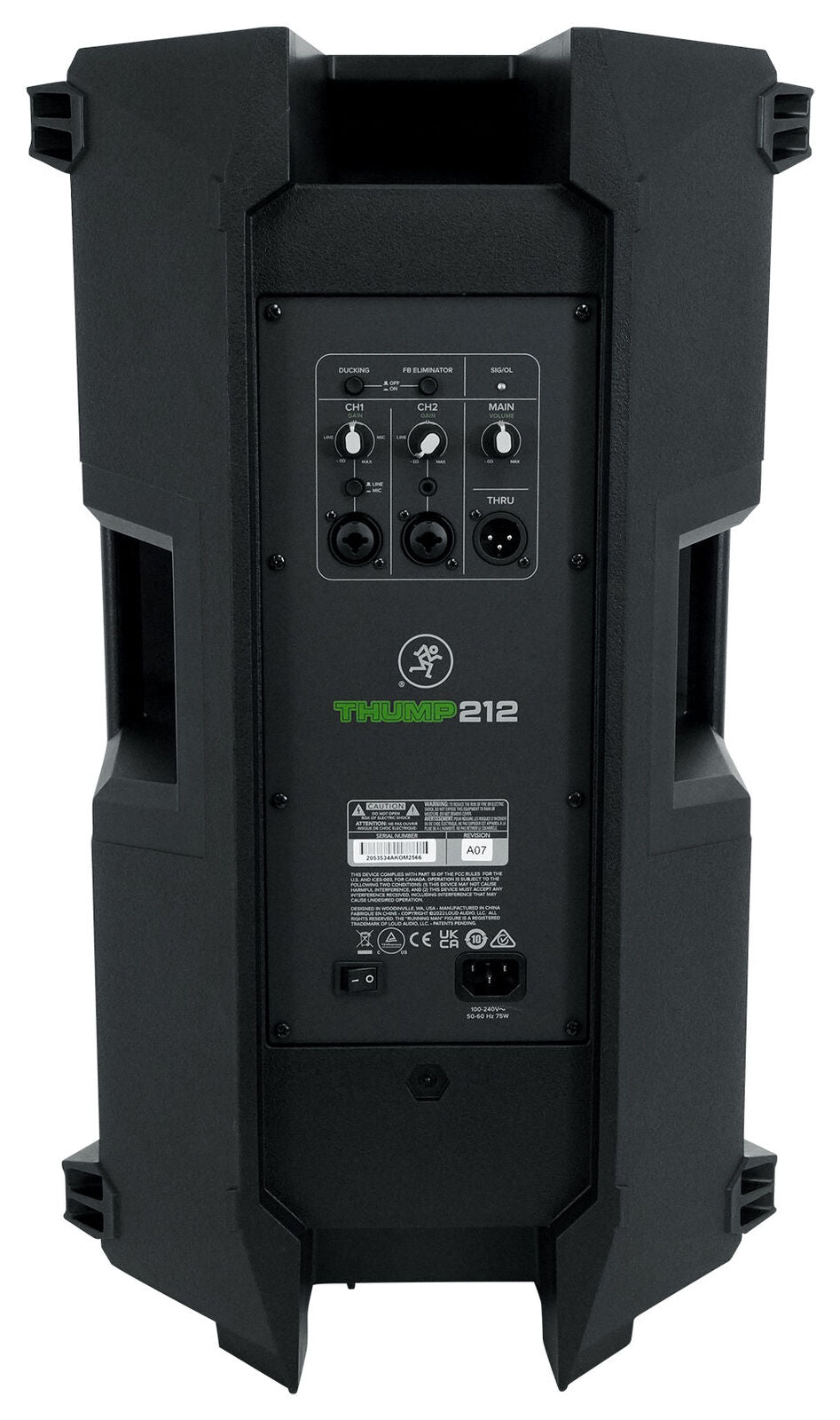 Mackie 2- THUMP212 12” 1400W Powered Loudspeaker (Pair)+Free Dj Cables