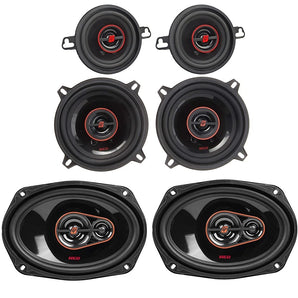 Cerwin Vega 6x9" 3way & 5.25" 2way & 3.5" 2way Car Speakers