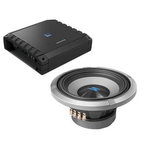 Alpine S2-A60M Class-D Amp & S2-W10D2 10" Dual 2-Ohm Sub bundle