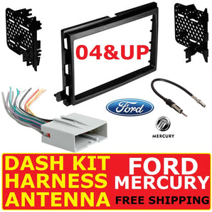 AI FMK-542 Dash Kit Fits select 2004-07 Ford and Mercury vehicles double-DIN Package