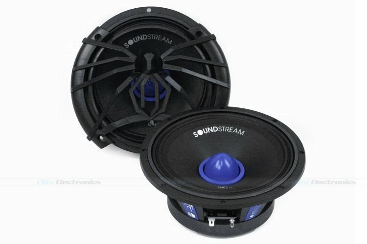 Soundstream SME.800 Pair 8″ 250 Watt  MID-Range MidBass Speaker