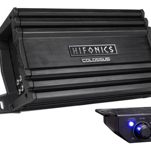 Hifonics HCM-1500.1D Mini Compact 1500W Mono Block Amplifier + 8G Amp Kit