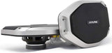 Alpine PSS-24WRA complete speaker system for Jeep Wrangler and Gladiator shown from the side angle.
