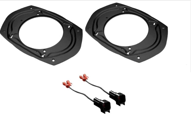 2 XP Audio Speaker Adapter 6x9" 6x8" to 6.5" 6" 5.25" 5" 5x7" Fit Selected Ford