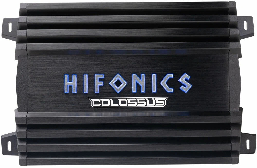 Hifonics HCC-1500.1D 1500W RMS Class D Monoblock Car Amplifier + Amp Kit
