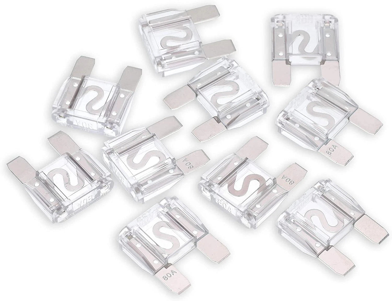 Install Bay MAX80-10 Maxi Fuses 80 AMP - Package of 10