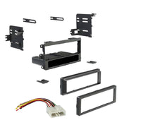 Thumbnail for Car Radio Stereo Dash Installation Kit w/ Harness for 1995-1997 Geo Metro Track