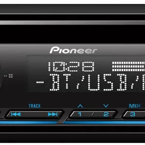 Pioneer DEH-S4220BT CD Receiver Built-in Bluetooth Alpine SXE-1726S 6.5" Speaker
