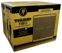 Thumbnail for Mackie Thump118S 1400 Watt 18-inch Powered Subwoofer + 2 MR DJ Cables