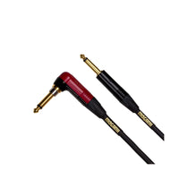 Thumbnail for Mogami GOLD INST SILENT R 25 Gold Instrument Silent Straight to Right-Angle Cable - 25'