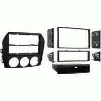 Thumbnail for Metra 99-7506 Dash Kit Fits select 2006-08 Mazda Miata models single or double-DIN radios (Black)