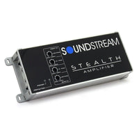 Thumbnail for Soundstream ST4.1200D Stealth 1200W 4Channel Class D Motorcycle Car Audio Amplifier