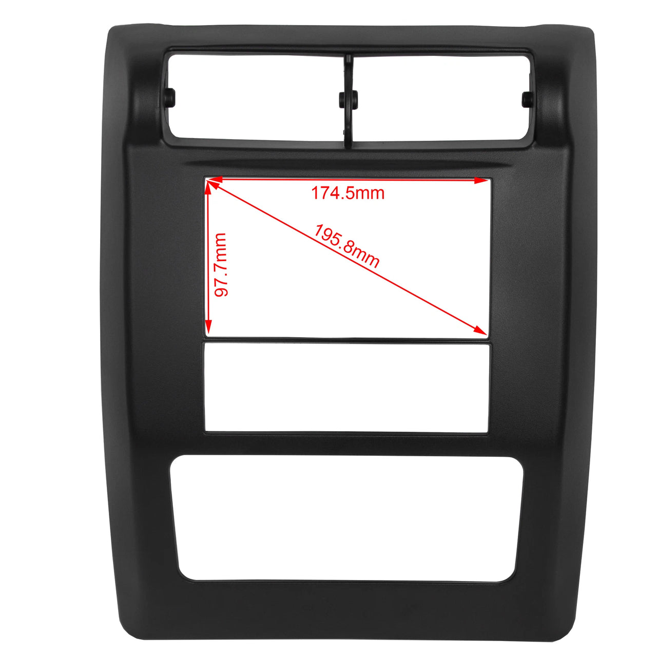 Metra 95-6541 Double DIN Dash Kit Fit Jeep Wrangler 2003-2006 Harness Antenna