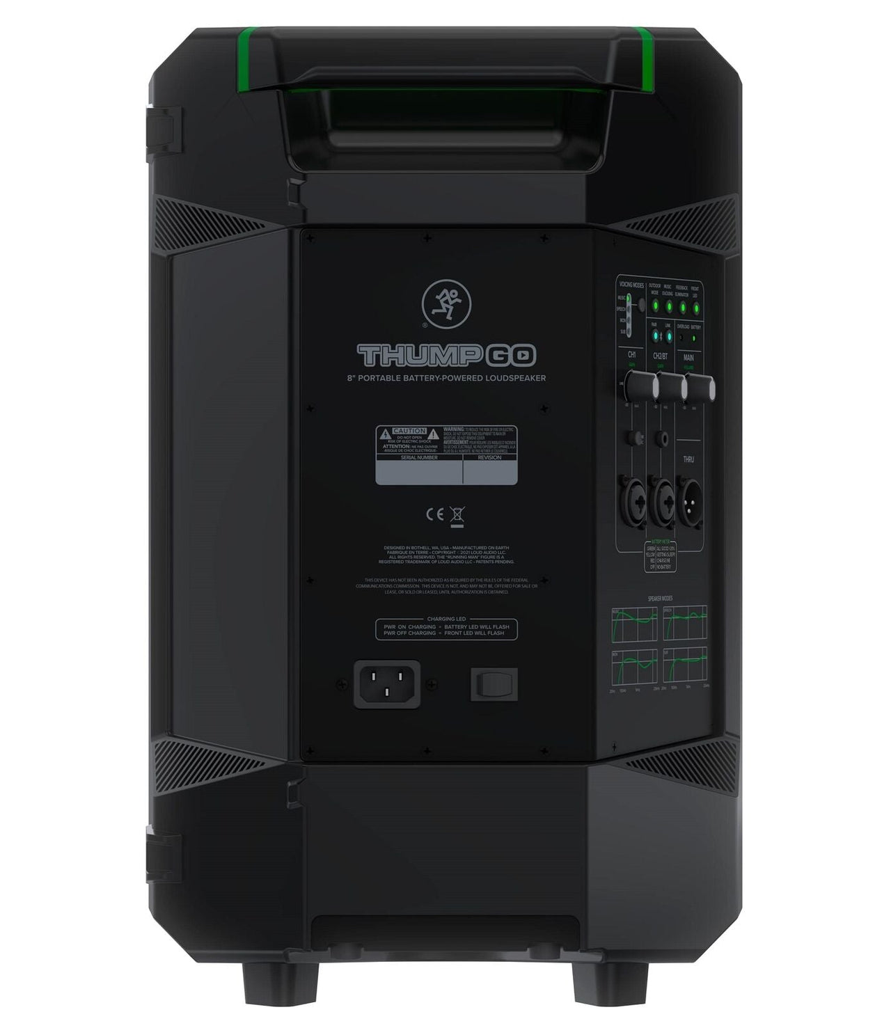 Mackie Thump GO 8" Portable Battery-Powered Loudspeaker + Mic