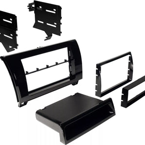Double DIN or Single DIN Car Stereo Installation Kit Fit 2007-2013 Toyota Tundra