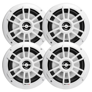 2 Pairs MB Quart NF1-116 Nautic 6.5" Ultra-compact Marine Speakers