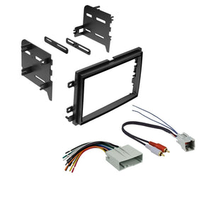 Double DIN Radio Dash Stereo Dash Kit compatible 2004-2011 Ford Lincoln Mercury Wire Harness