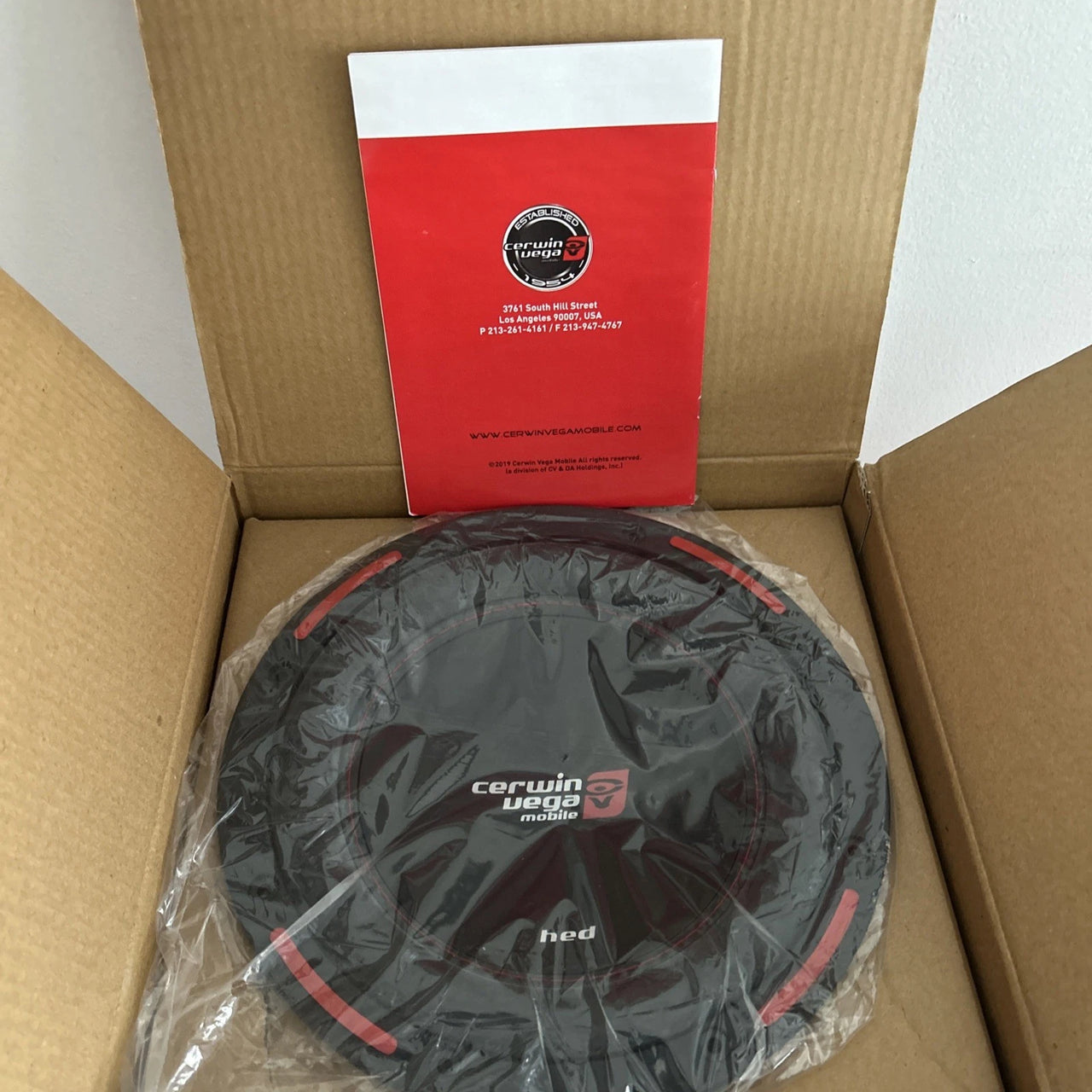 2 Cerwin Vega H7104S HED Series 10" SVC Subwoofer (4Ω)