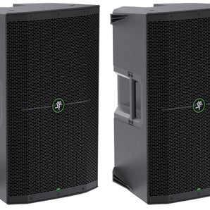 Mackie THUMP212 12” 1400W Powered Loudspeaker Pair + XLR DJ Cables