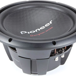 2 Pioneer TS-A301D4 1600W 12" Champion Series Dual 4-ohm Car Subwoofer