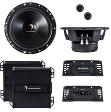 Diamond Audio H65S HEX Series 6.5“ 2-Way Component Set w/25mm Silk Dome Tweeter