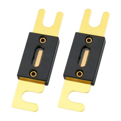Absolute ANL-80 2 Pack ANL Fuses 80 Amp Gold Plated