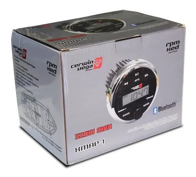 Cerwin Vega XMAP1 RPM XED 3" In-Dash Gauge Mount Audio Player