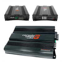 Thumbnail for Cerwin Vega CVP1600.4D 1600 Watts 4-Channel Class-D Amplifier + 4G Amp Kit